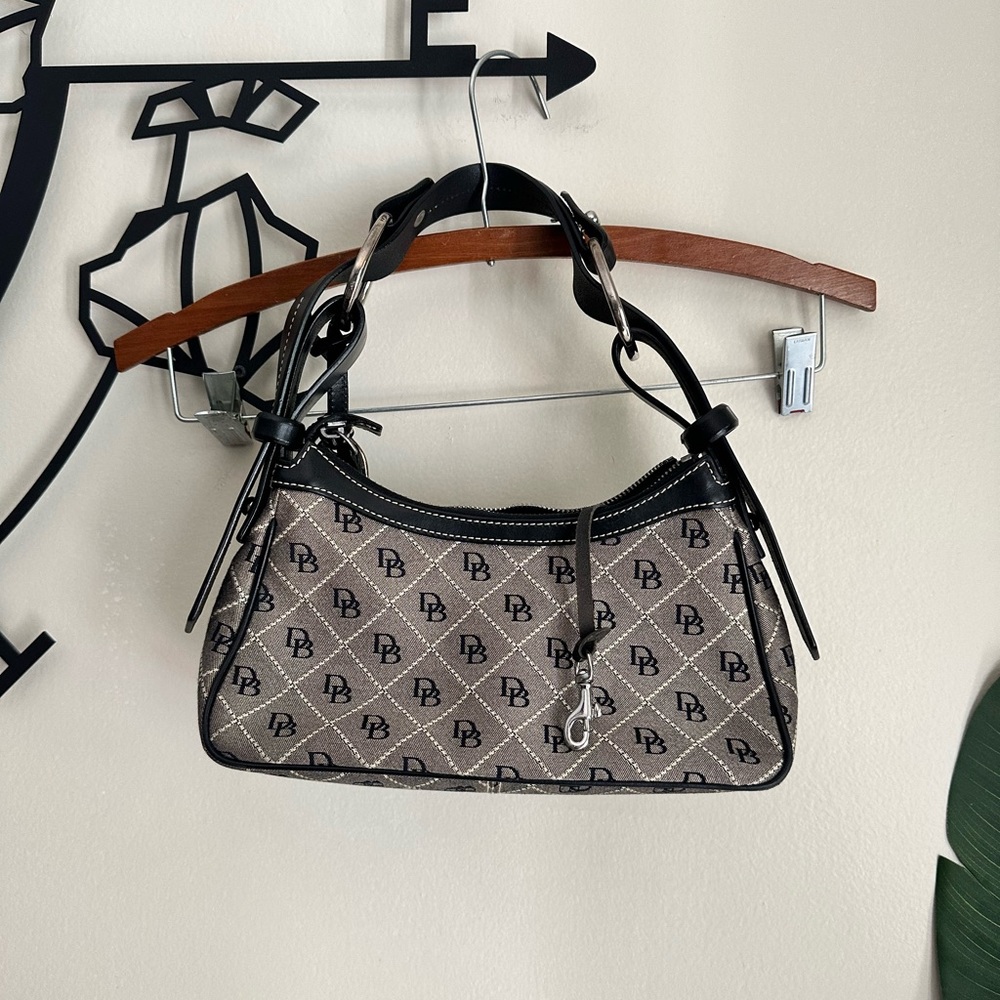 Dooney & Bourke Signature Hobo 10”x5”x3” - Picture 17 of 17